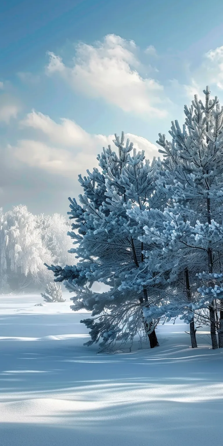 winter wallpaper desktop, style, 4K  1:2