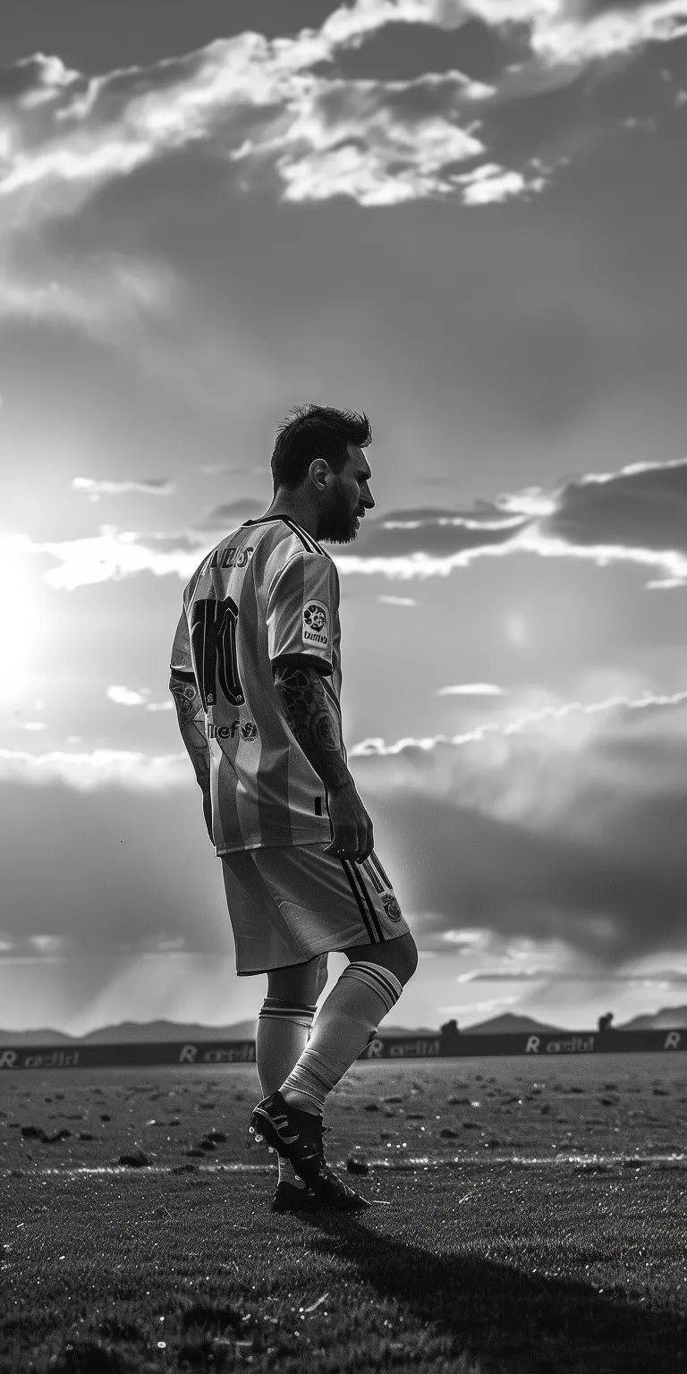 messi wallpaper 4k, style, 4K  1:2