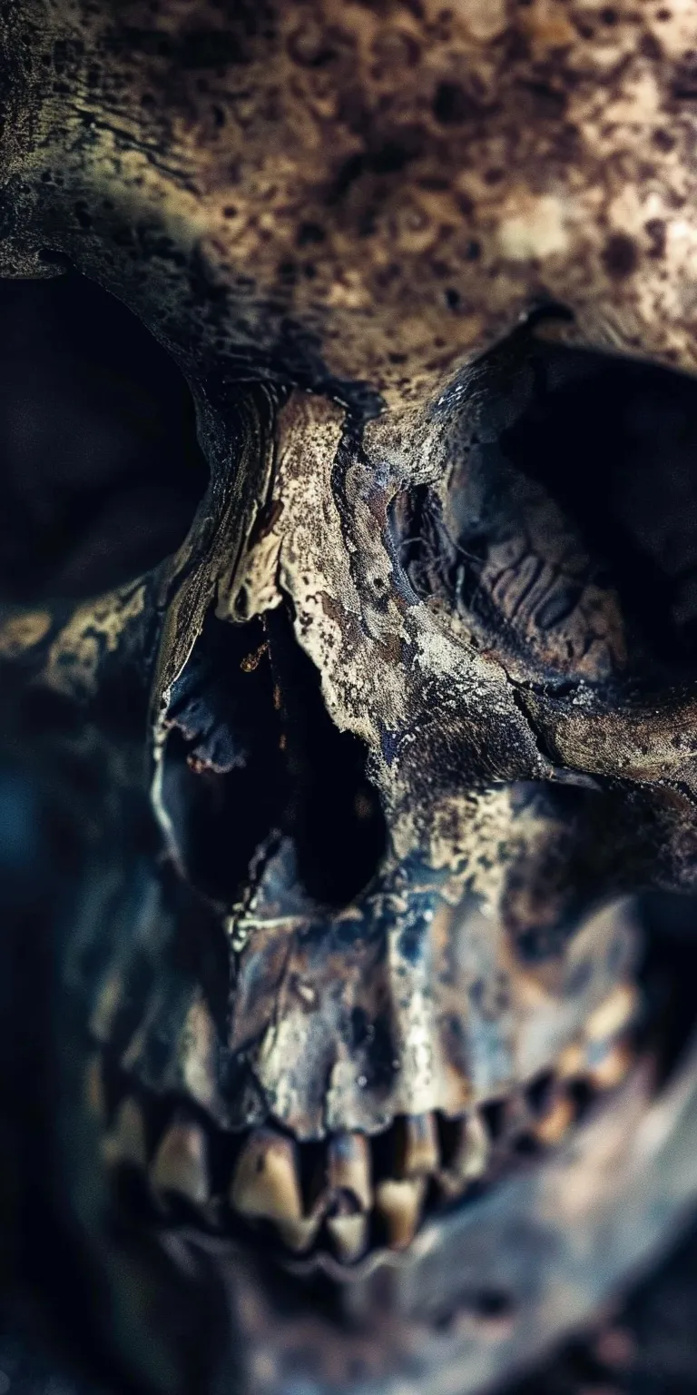 skull wallpaper skull, hollow, skeleton, venom, 3840x1080