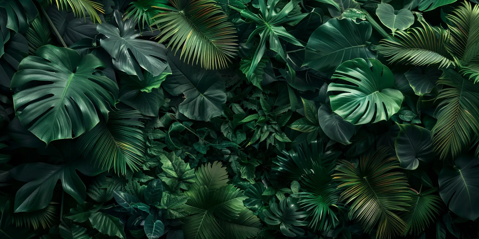 background pictures jungle, plants, botanical, greenery, green