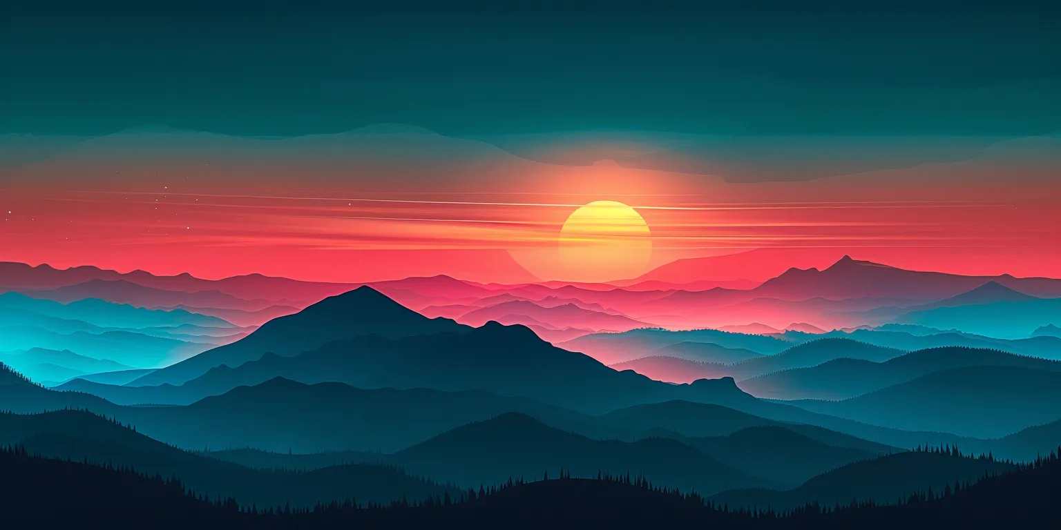 minimalist wallpaper 3840x1080, 2560x1440, 3440x1440, 3840x2160, horizon