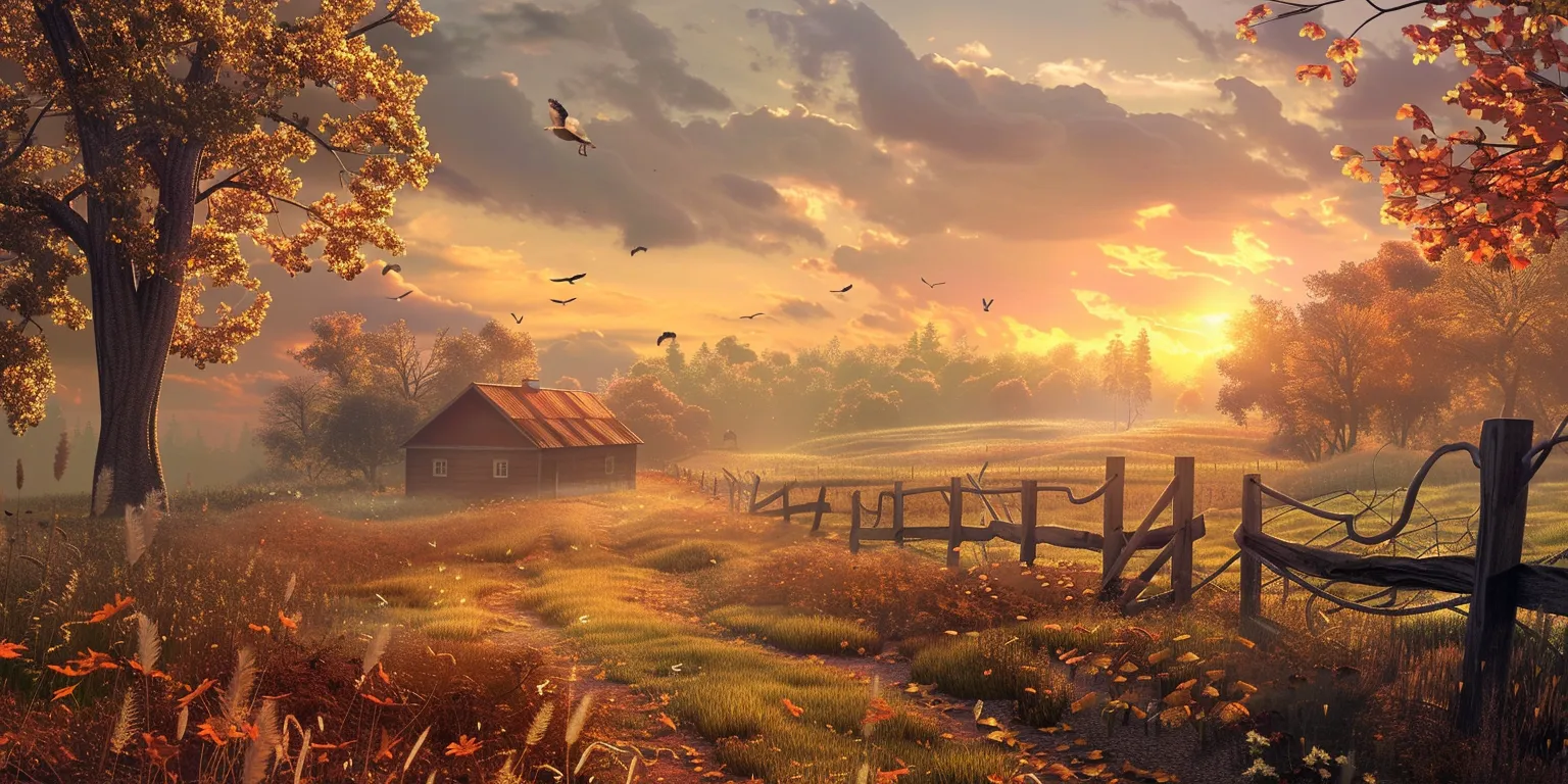 country wallpaper autumn, 3840x1080, country, landscape, 1920x1080