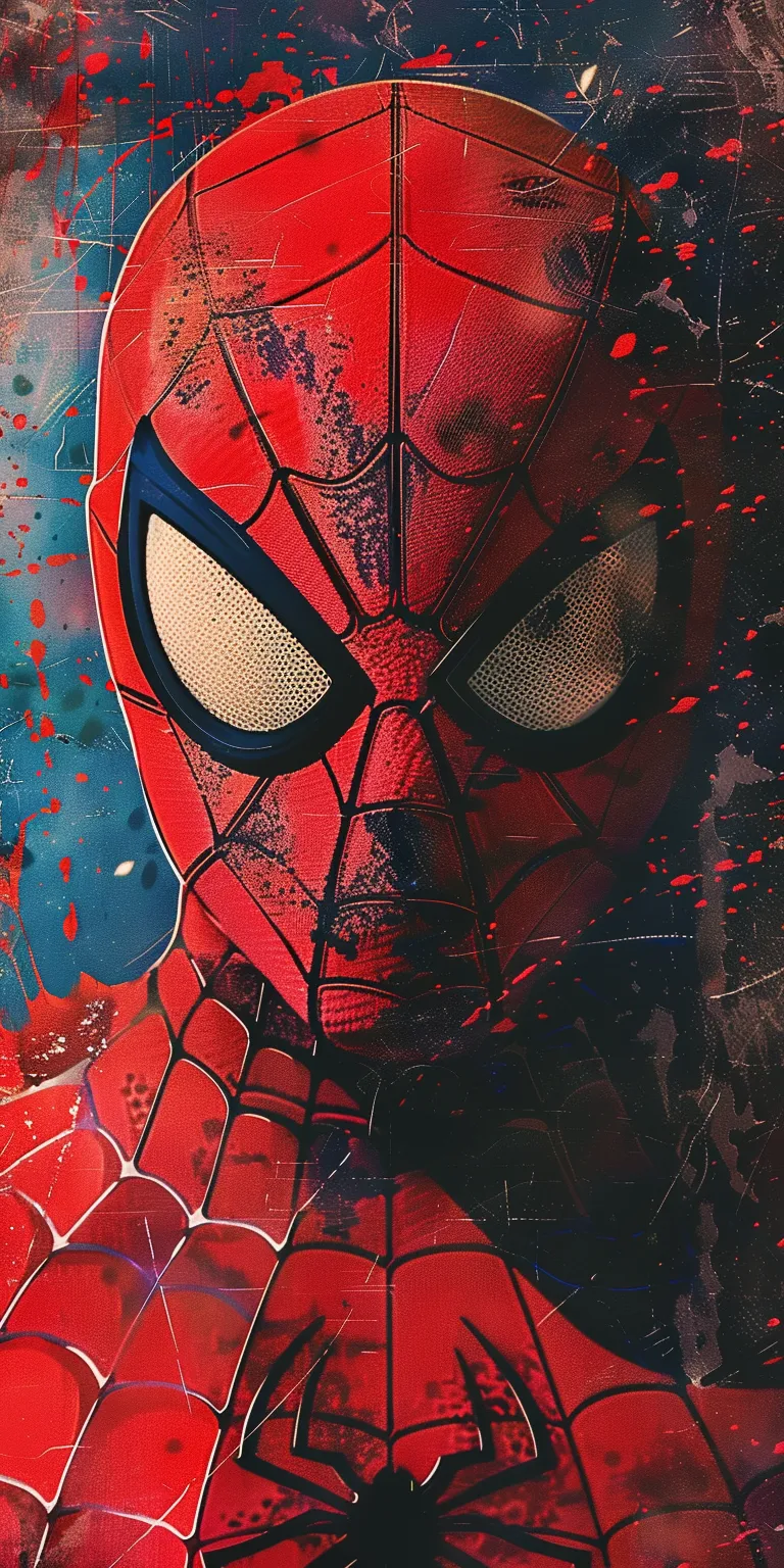 spider man background aesthetic, wallpaper style, 4K  1:2