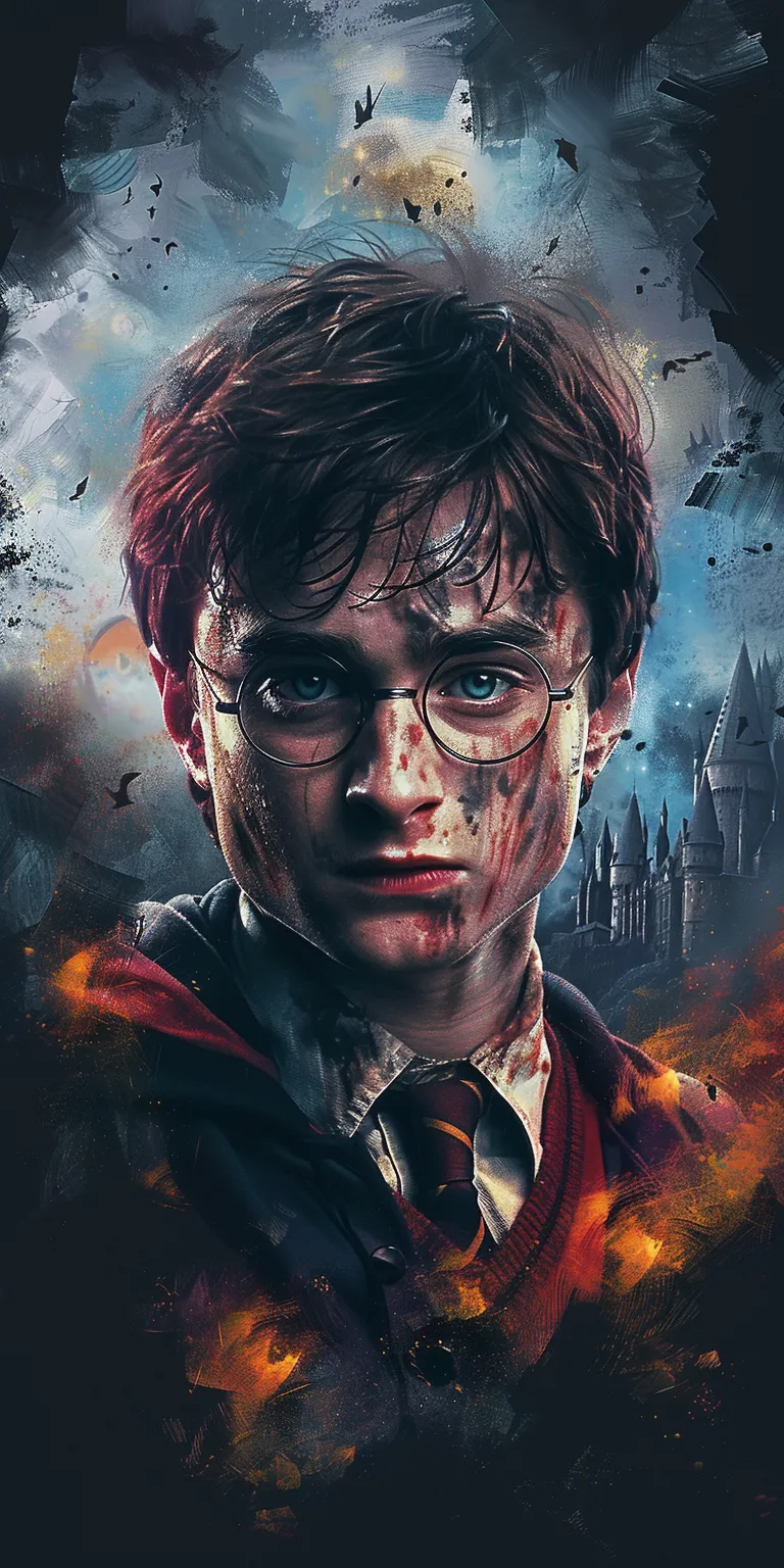 harry potter wallpaper 4k, style, 4K  1:2