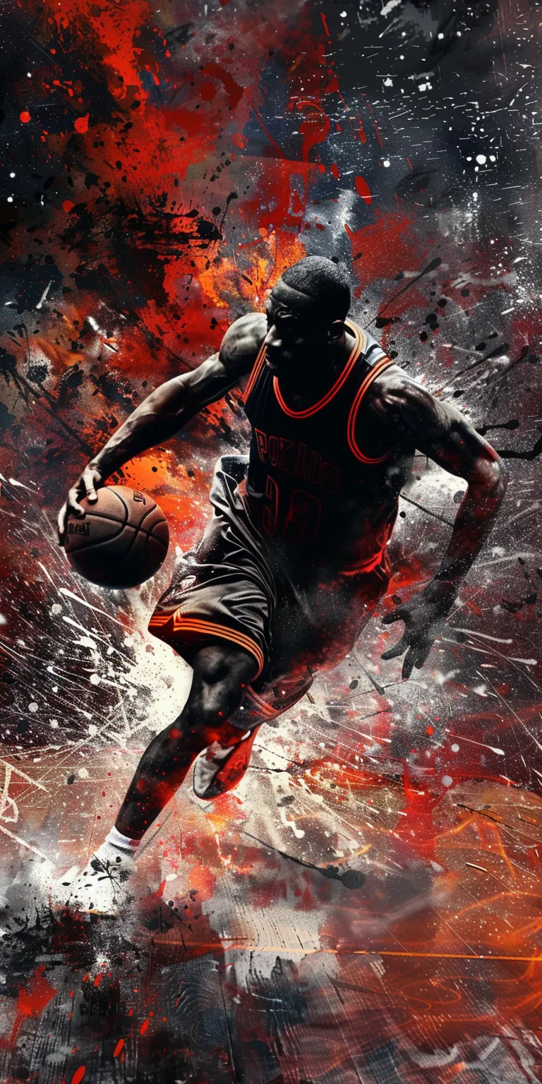 basketball wallpapers, wallpaper style, 4K  1:2