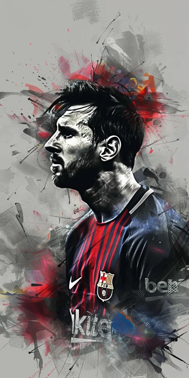 messi wallpapers, wallpaper style, 4K  1:2