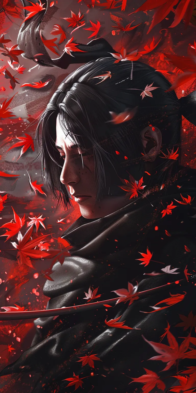 itachi wallpaper 4k phone, style, 4K  1:2