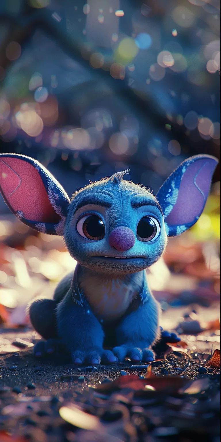 stitch wallpaper, wallpaper style, 4K  1:2