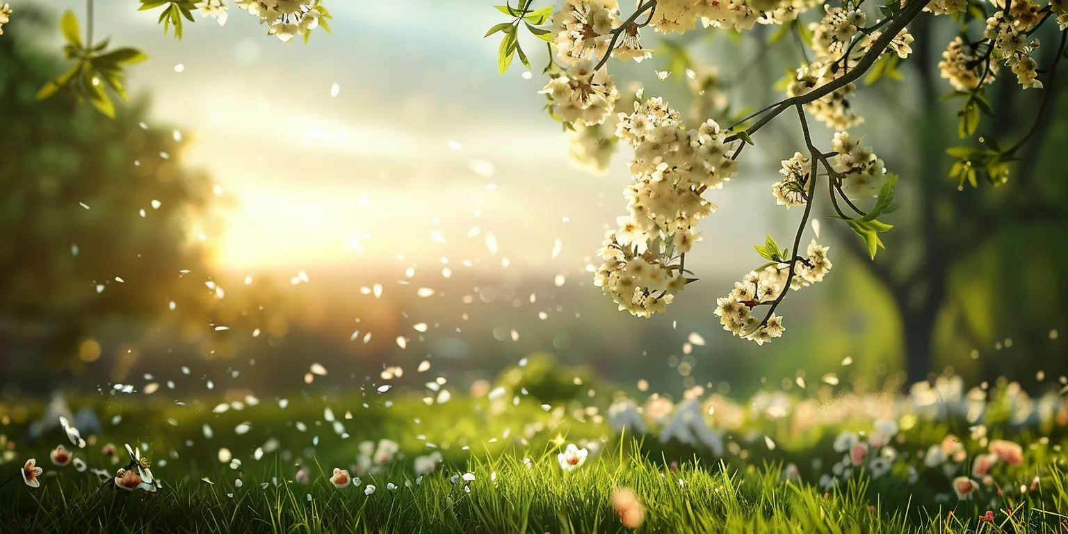 spring wallpapers for computer, wallpaper style, 4K  2:1