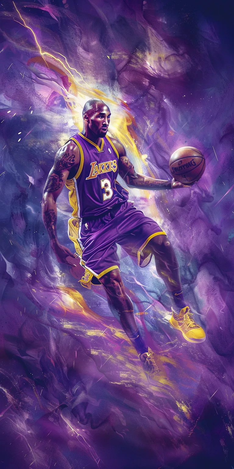 kobe bryant wallpapers cool, wallpaper style, 4K  1:2