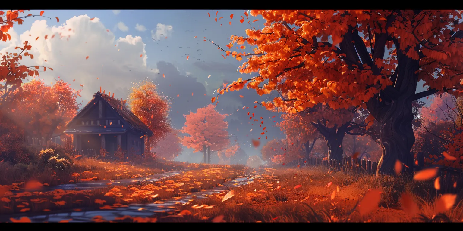 fall wallpapers for laptop, wallpaper style, 4K  2:1