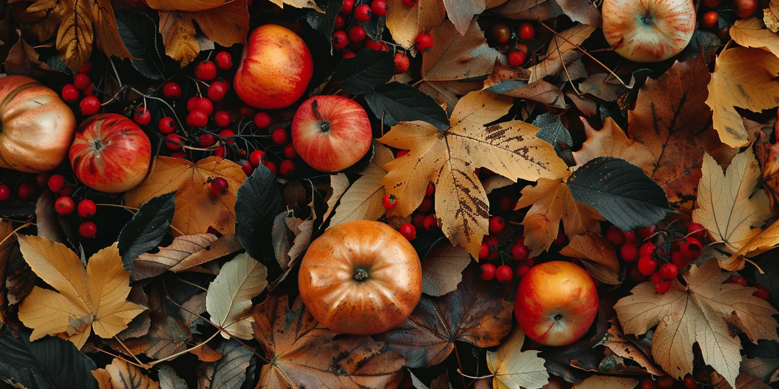 thanksgiving background aesthetic, wallpaper style, 4K  2:1