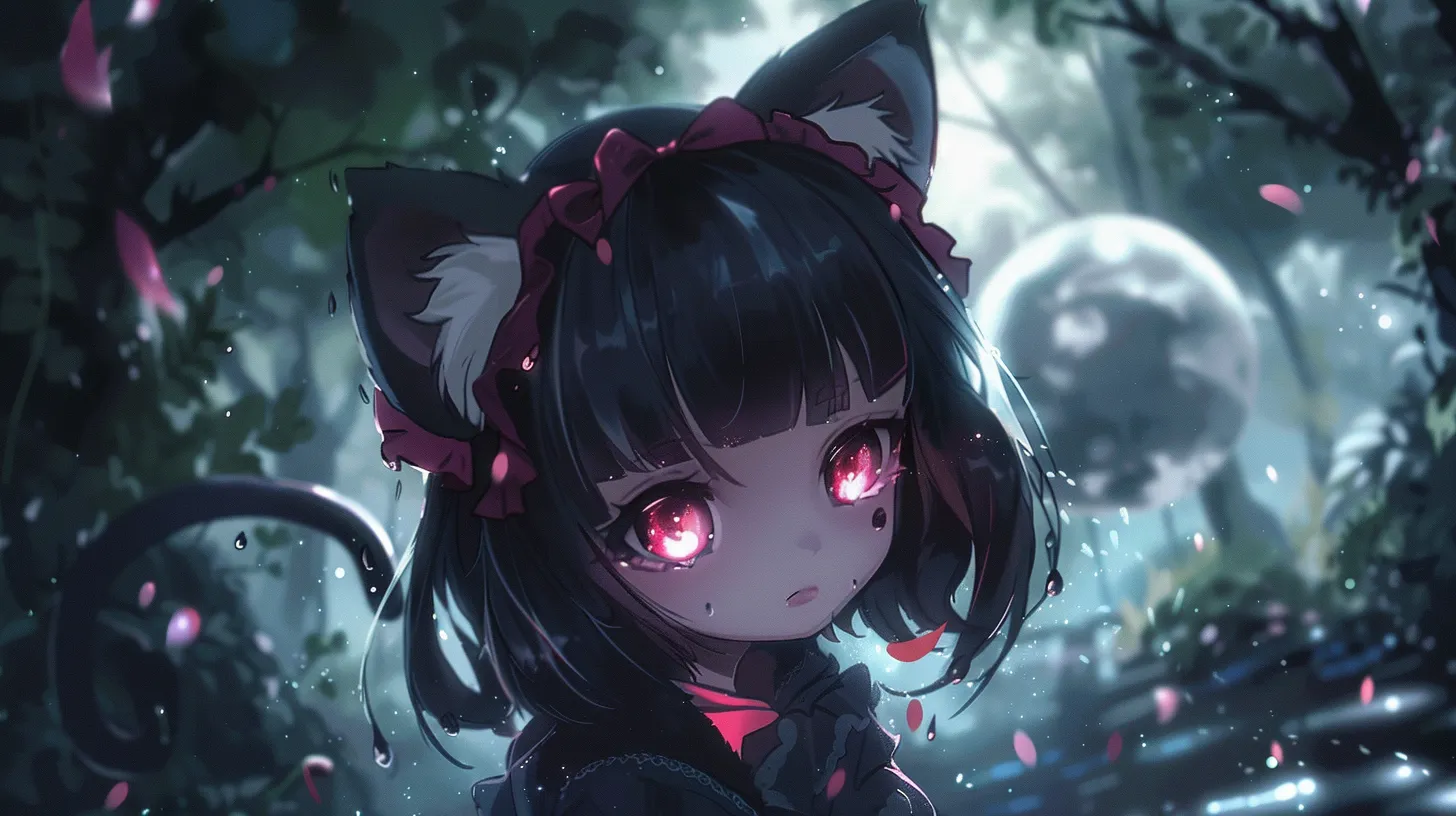 kuromi wallpaper iphone, style, 4K  16:9