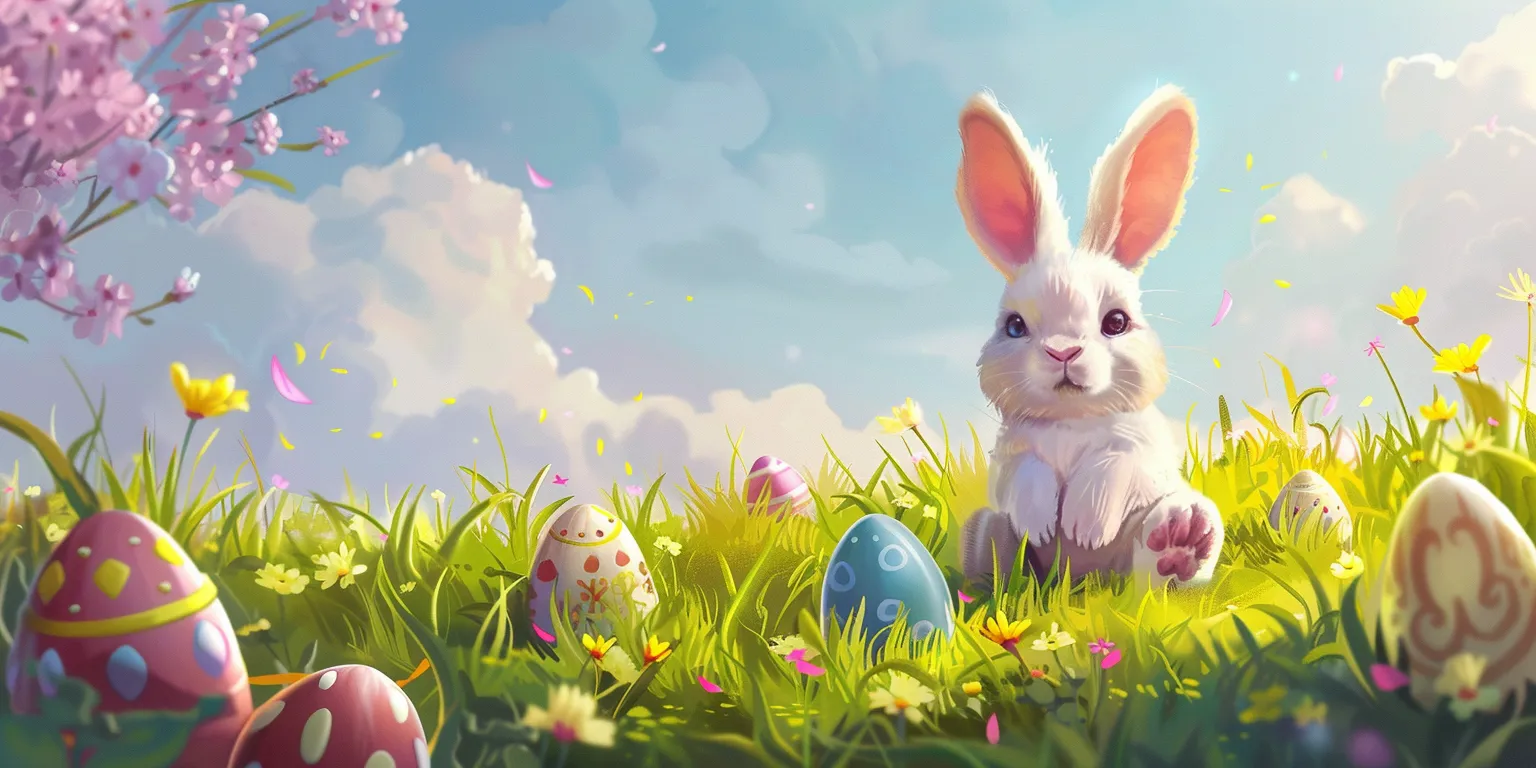 easter wallpaper bunny, easter, rabbit, 3840x1080, hop