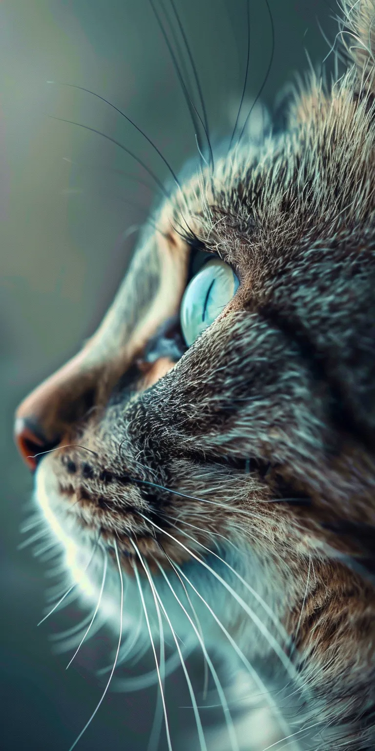 cat wallpaper 4k, style, 4K  1:2