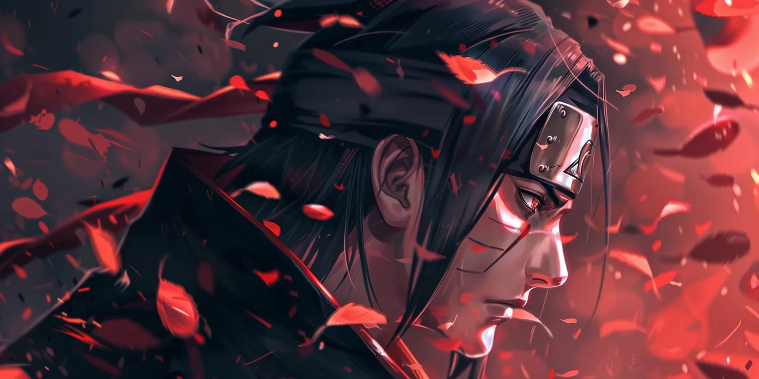 itachi wallpaper, wallpaper style, 4K  2:1