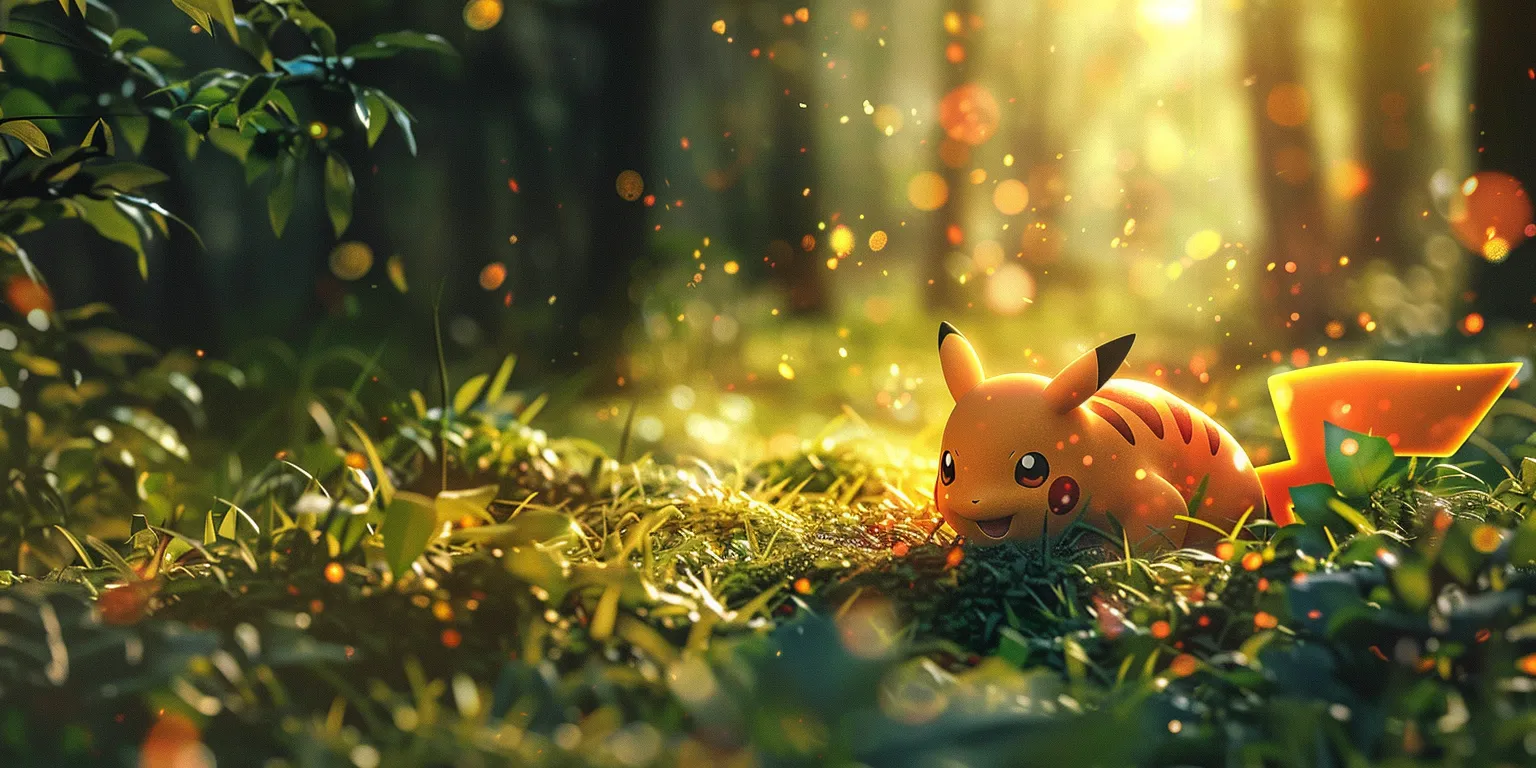 pokemon background 4k, wallpaper style, 4K  2:1