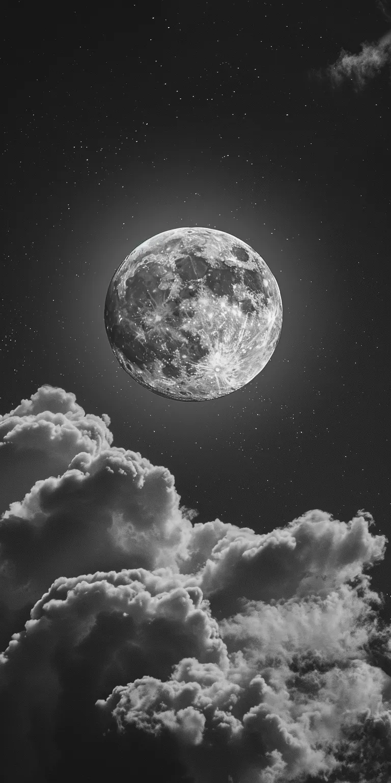 moon wallpaper moon, 1080x1920, pinterest, zedge, night