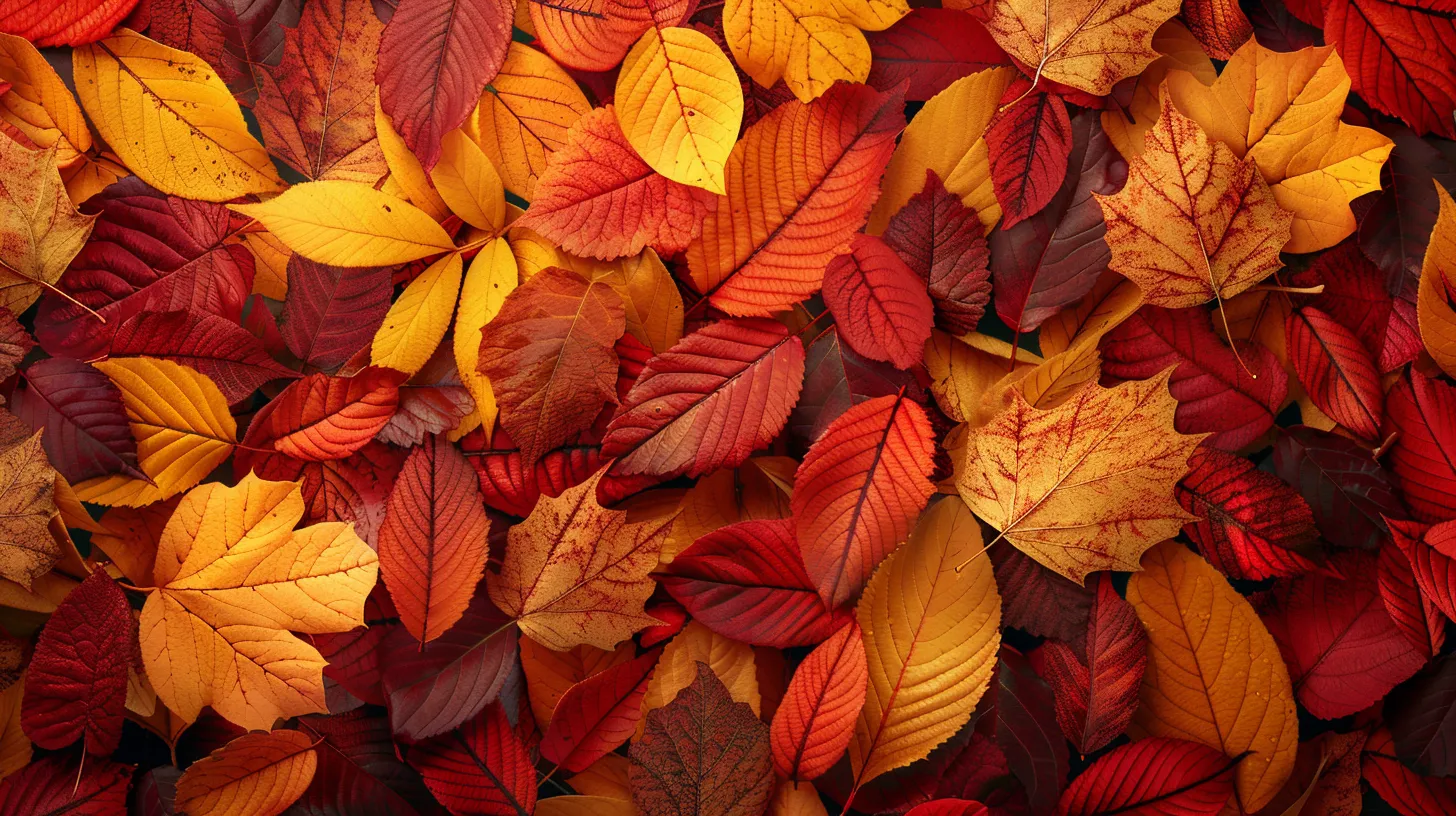 fall background aesthetic, wallpaper style, 4K  16:9