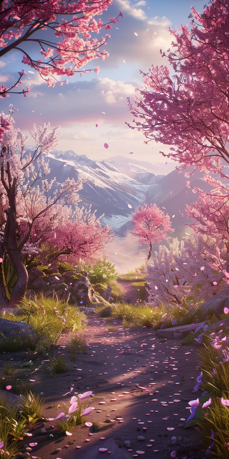 spring wallpapers, wallpaper style, 4K  1:2