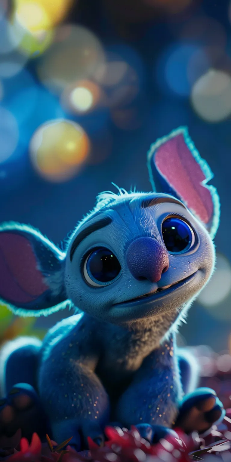 stitch backgrounds for your phone, wallpaper style, 4K  1:2