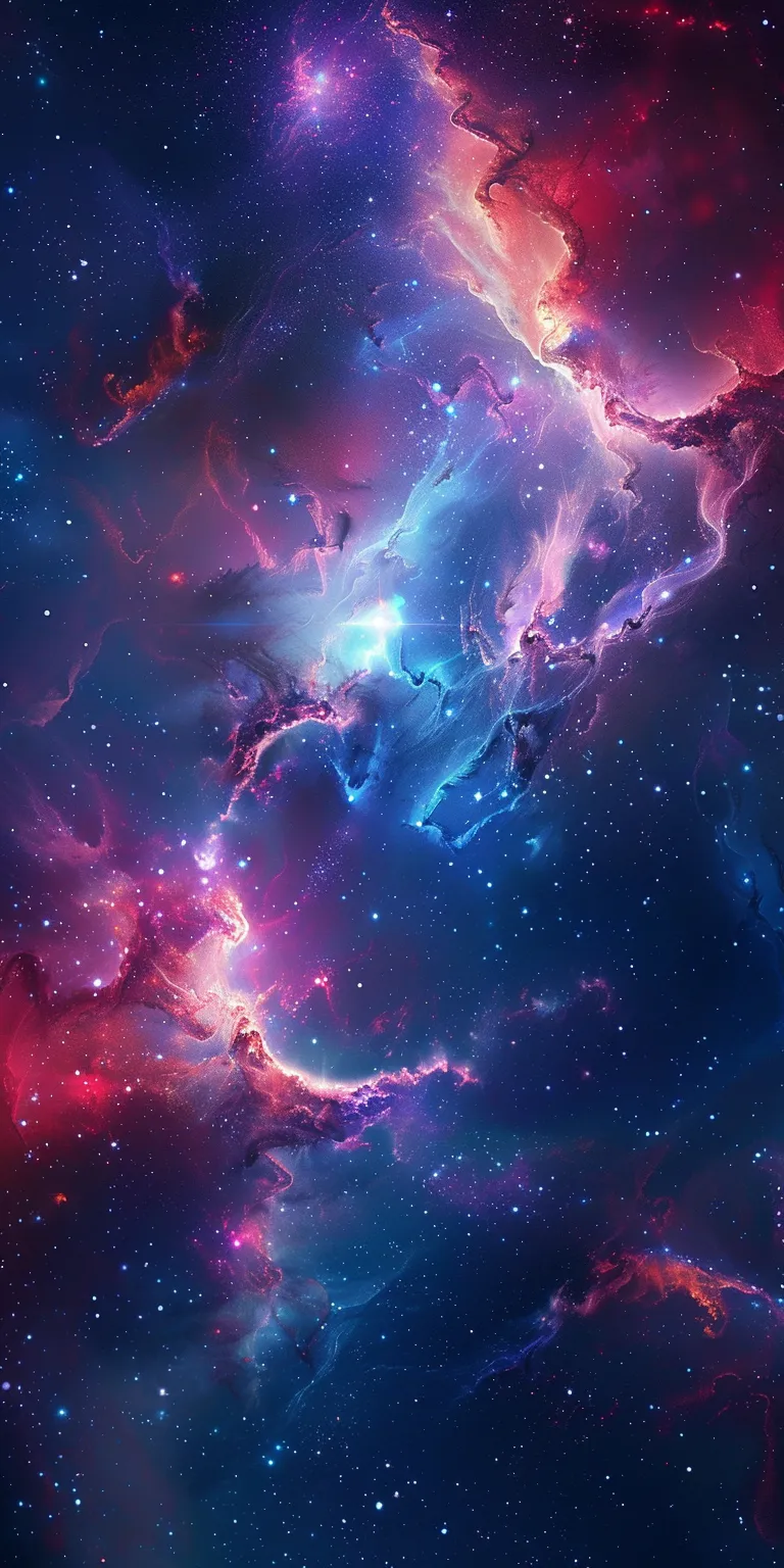 space background 4k, wallpaper style, 4K  1:2