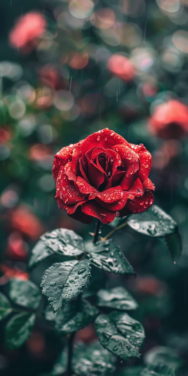 rose wallpaper rose, pinterest, wall, unsplash, rain