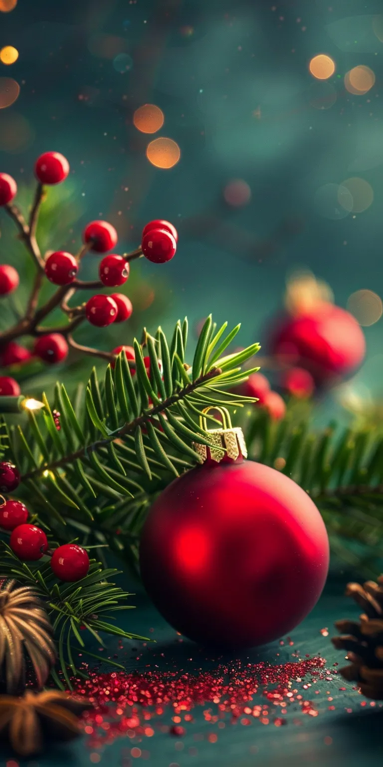 christmas background images, wallpaper style, 4K  1:2