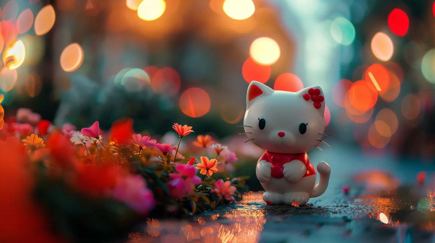 hello kitty wallpaper aesthetic, style, 4K  16:9