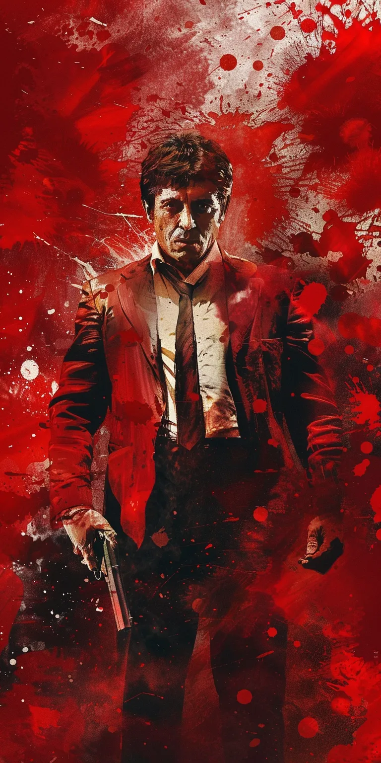 scarface wallpaper iphone, style, 4K  1:2