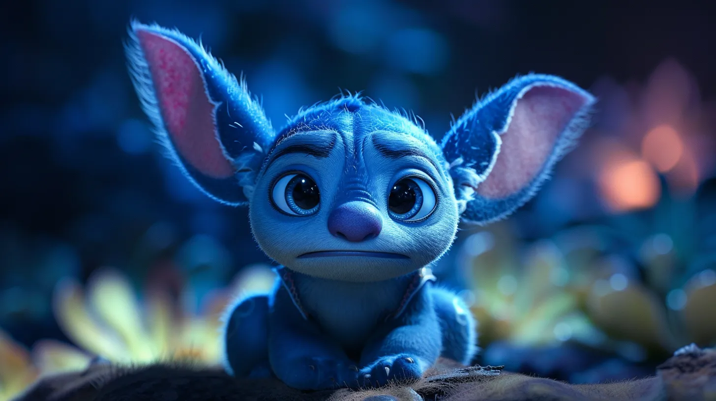 stitch wallpapers cute, wallpaper style, 4K  16:9