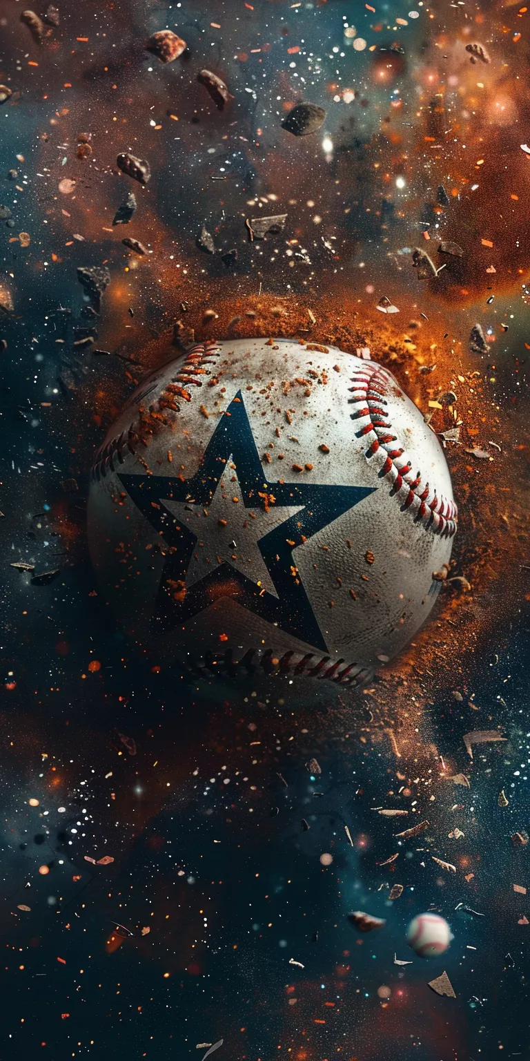 baseball wallpaper astros, style, 4K  1:2