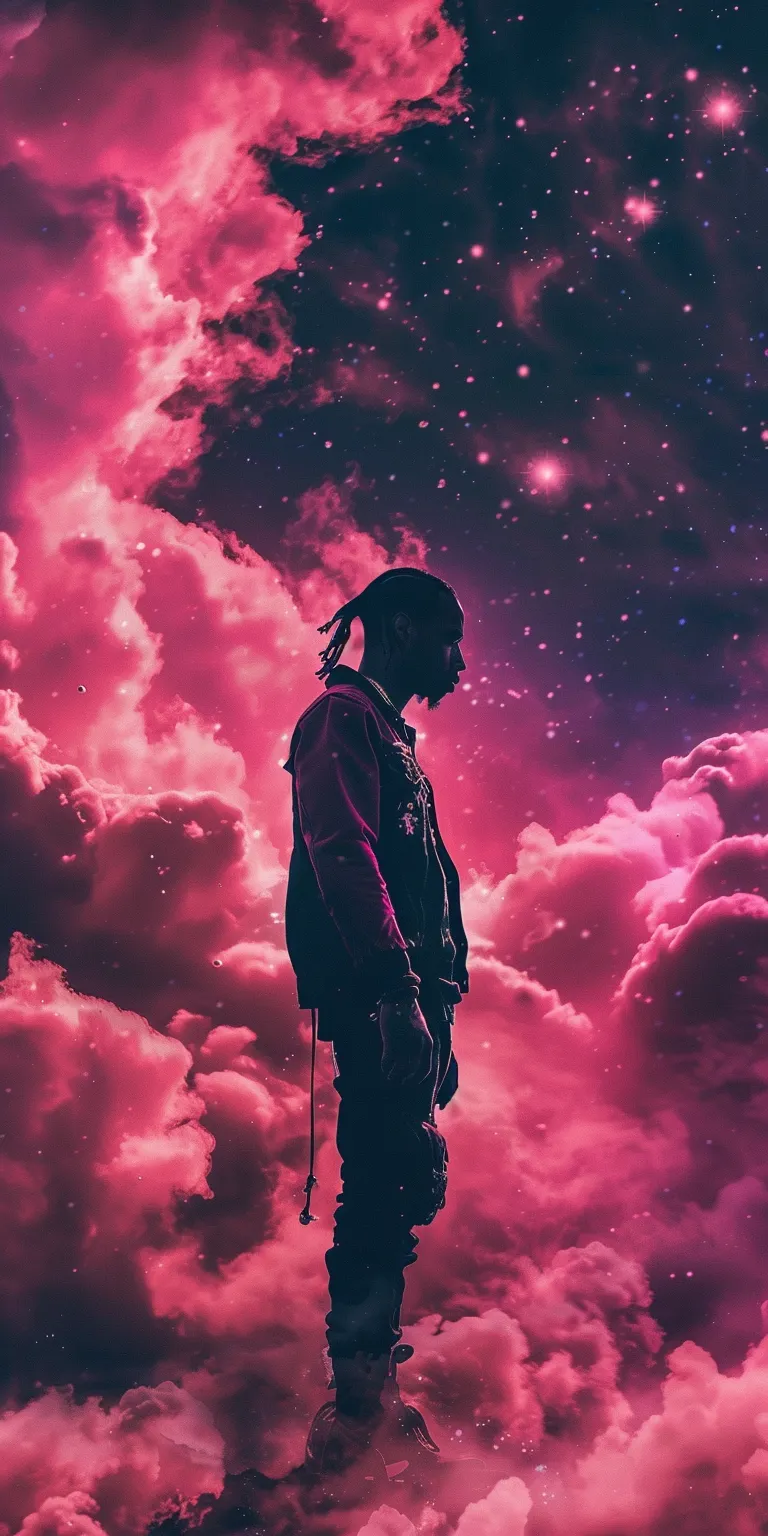 travis scott wallpaper 4k, style, 4K  1:2