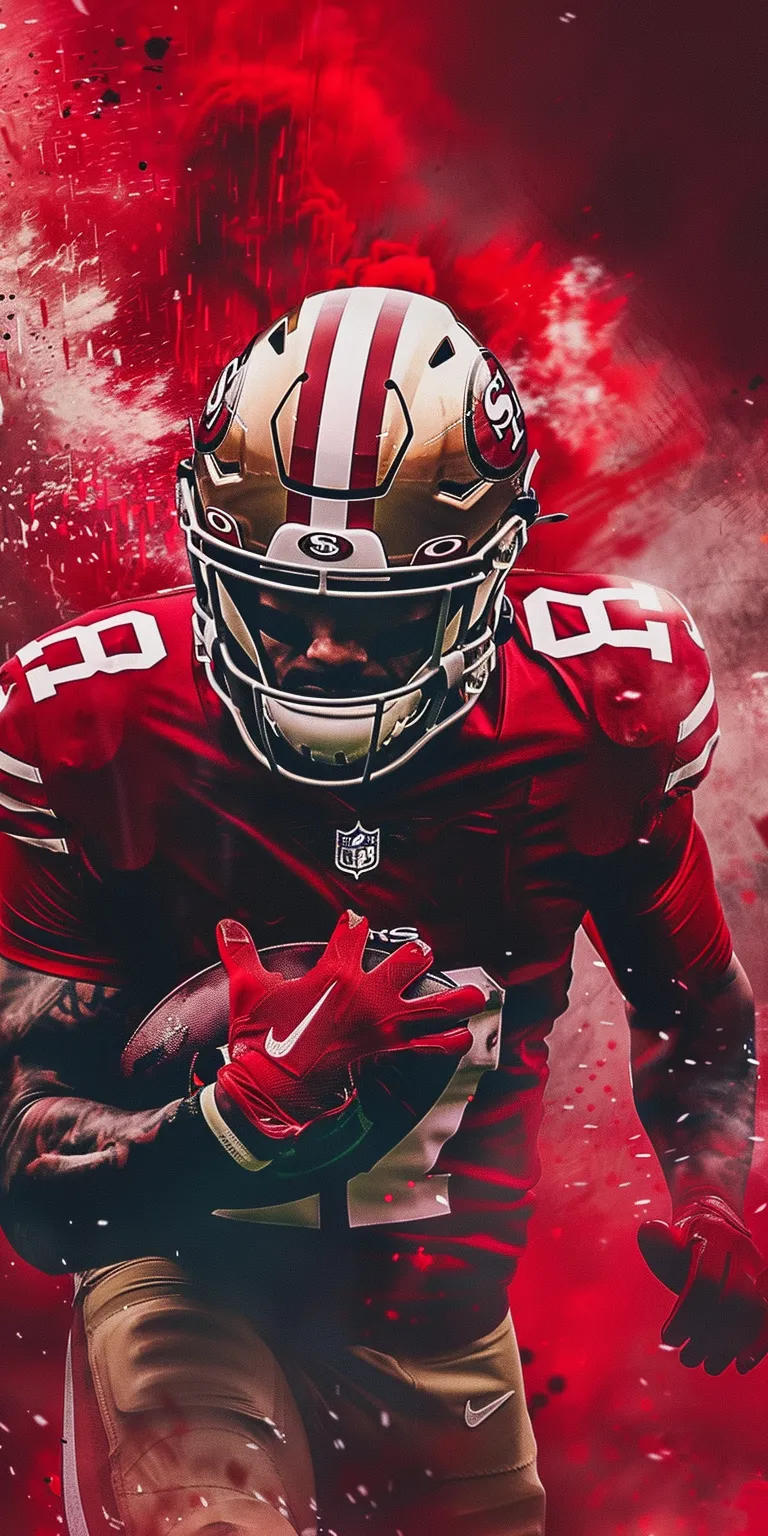 49ers wallpaper iphone, style, 4K  1:2