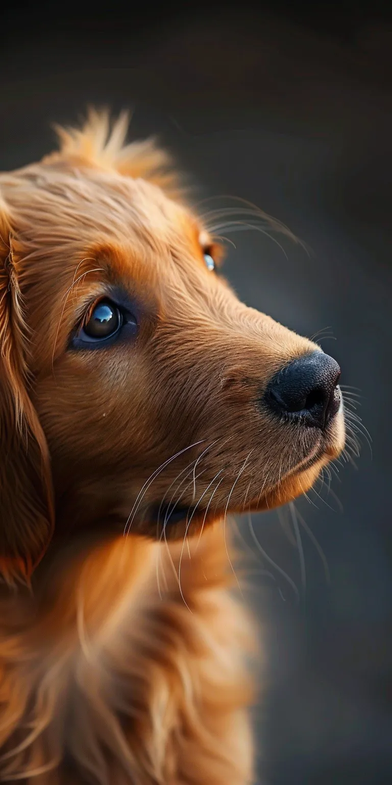 dog wallpapers cute, wallpaper style, 4K  1:2