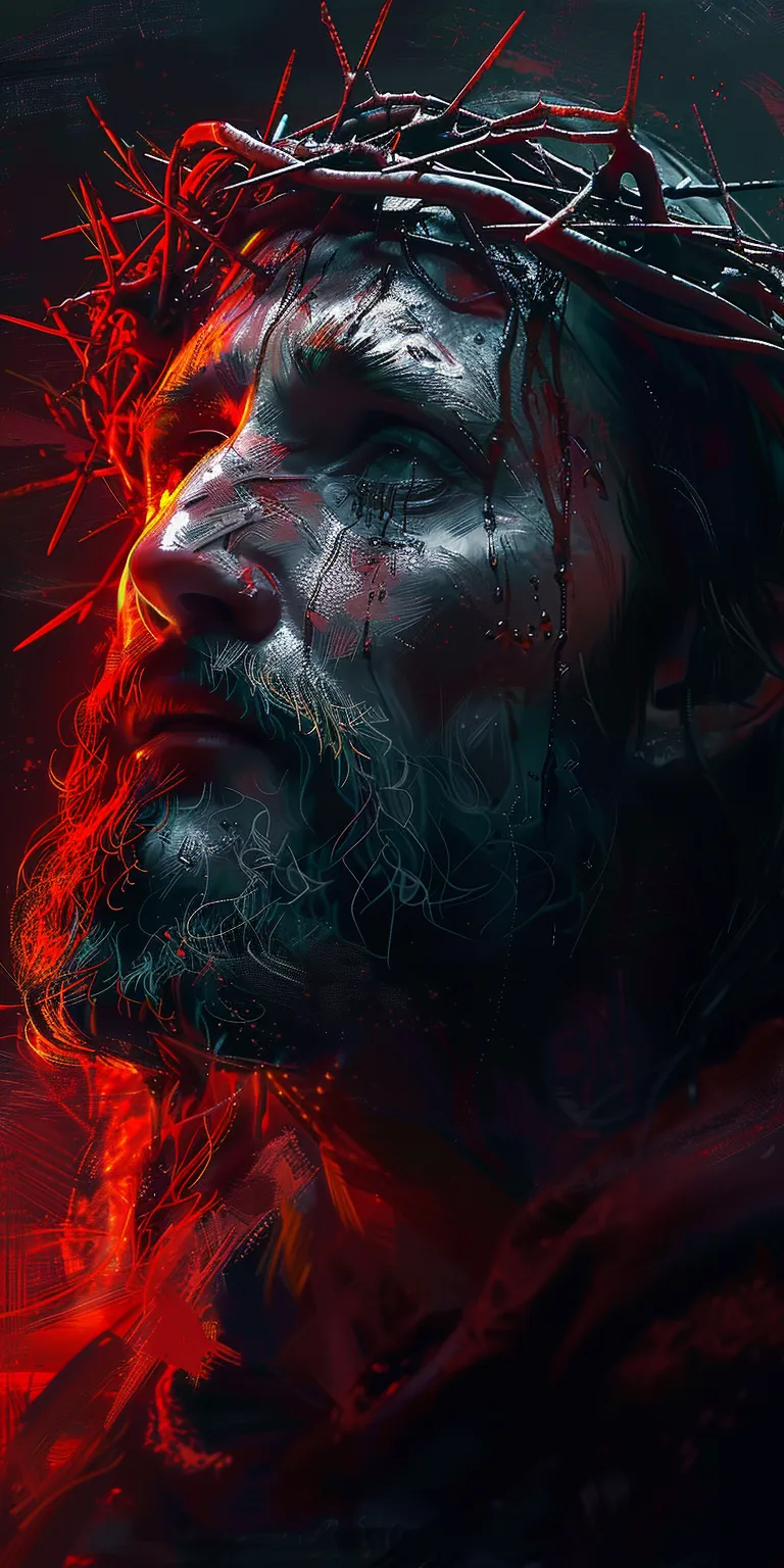 jesus wallpapers, wallpaper style, 4K  1:2