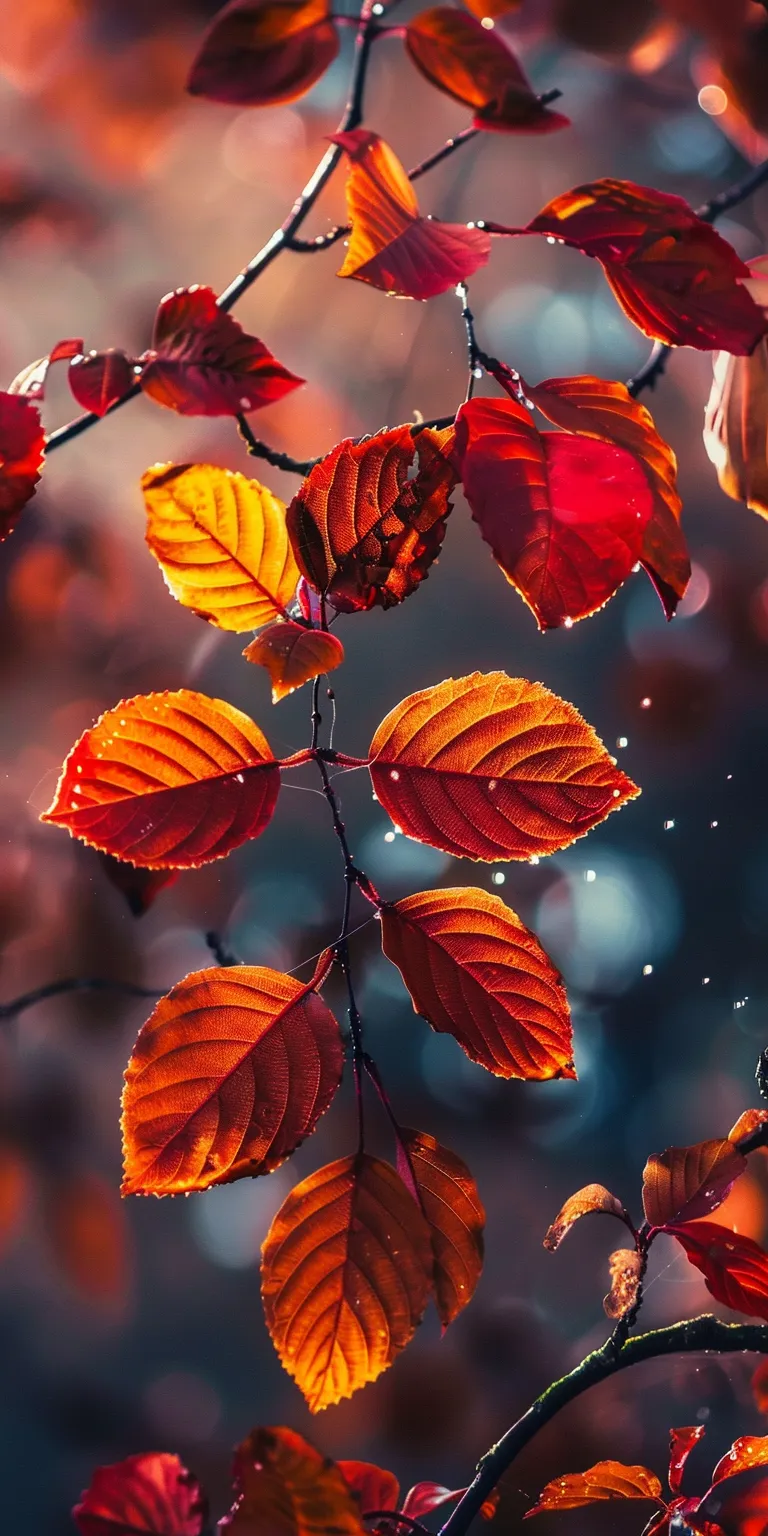 fall wallpaper iphone, style, 4K  1:2