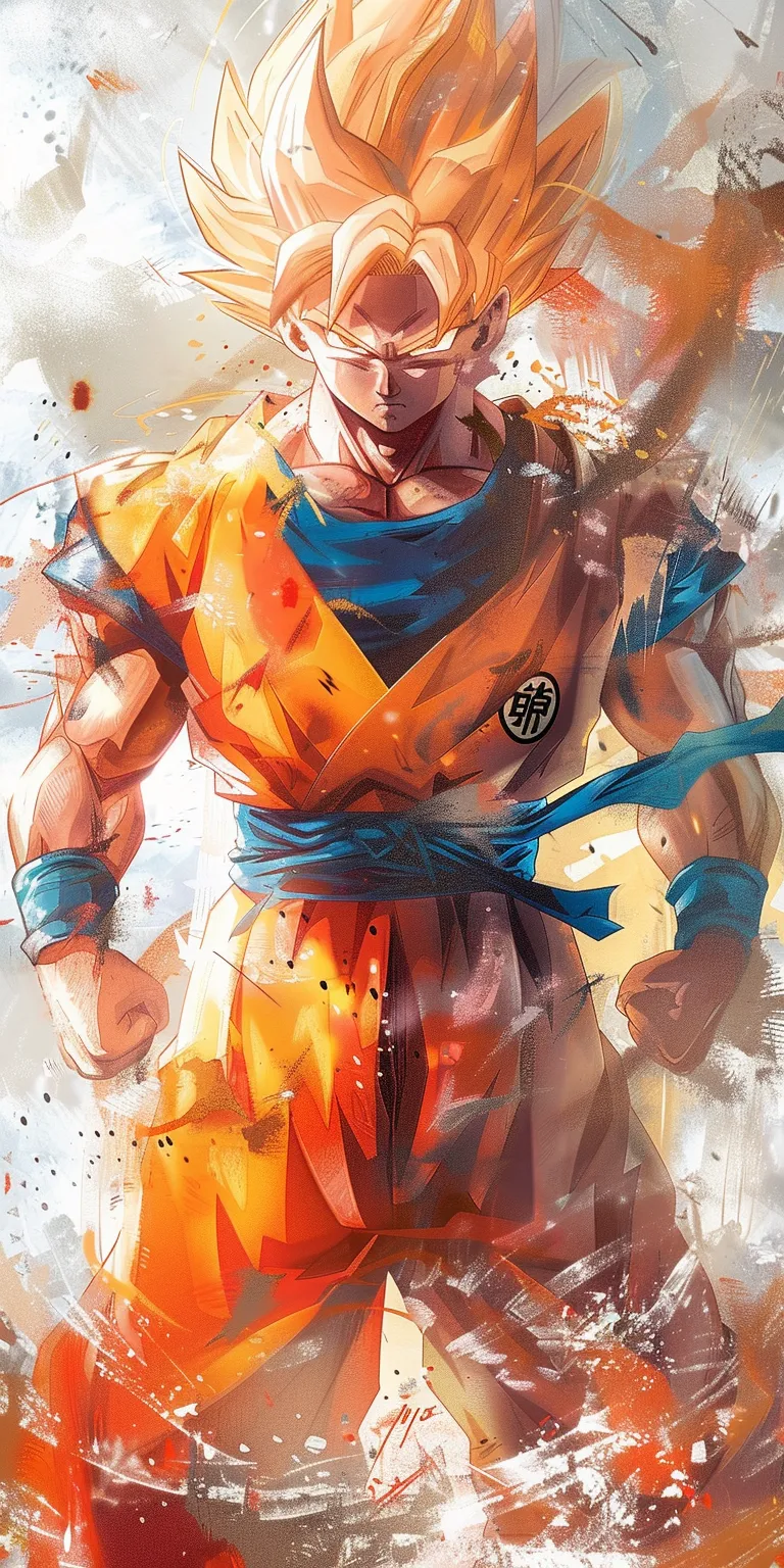 goku wallpapers, wallpaper style, 4K  1:2