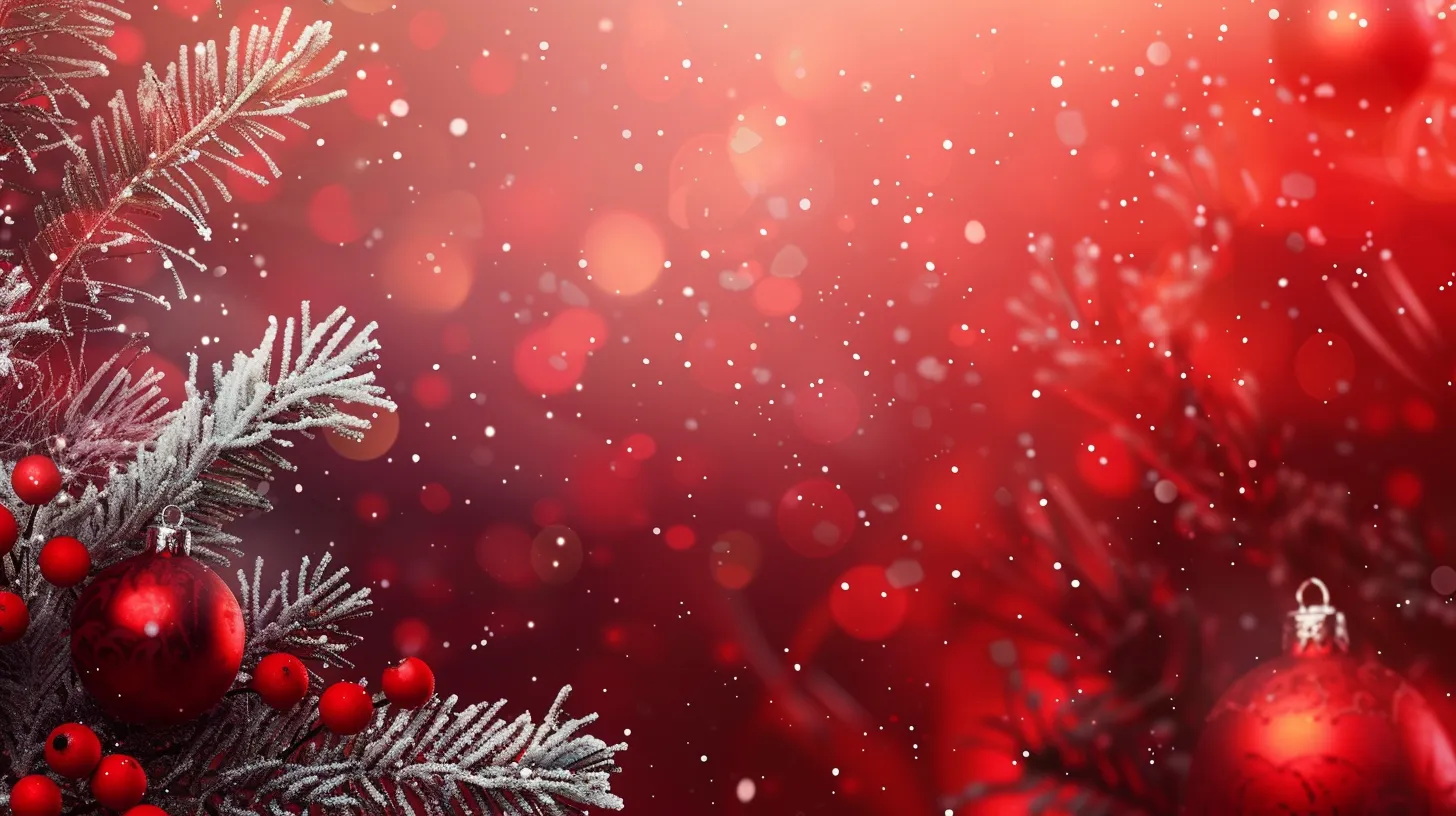 christmas background, wallpaper style, 4K  16:9