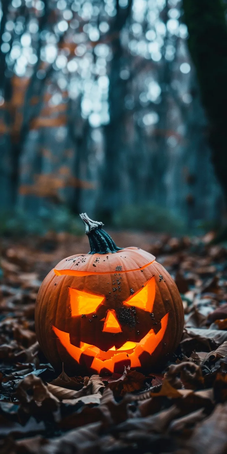 cute halloween wallpaper iphone, style, 4K  1:2