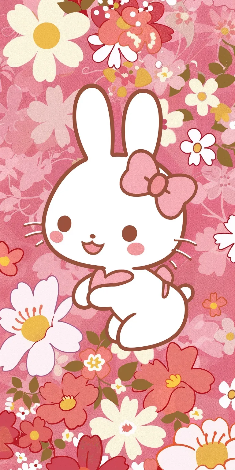 sanrio wallpaper, wallpaper style, 4K  1:2