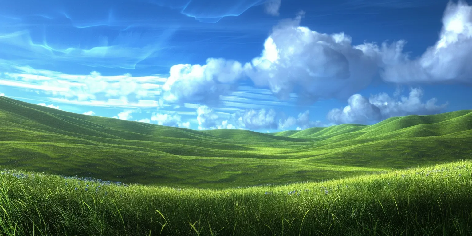 windows xp background now, wallpaper style, 4K  2:1