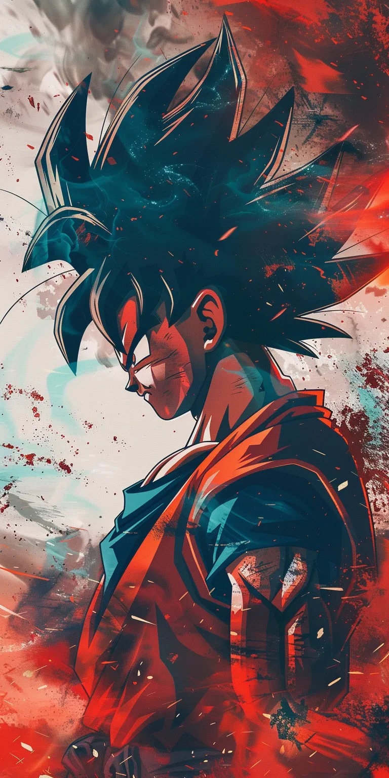 goku wallpapers, wallpaper style, 4K  1:2