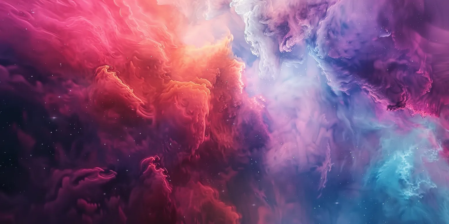 color background galaxy, universe, space, 3840x1080, 3440x1440