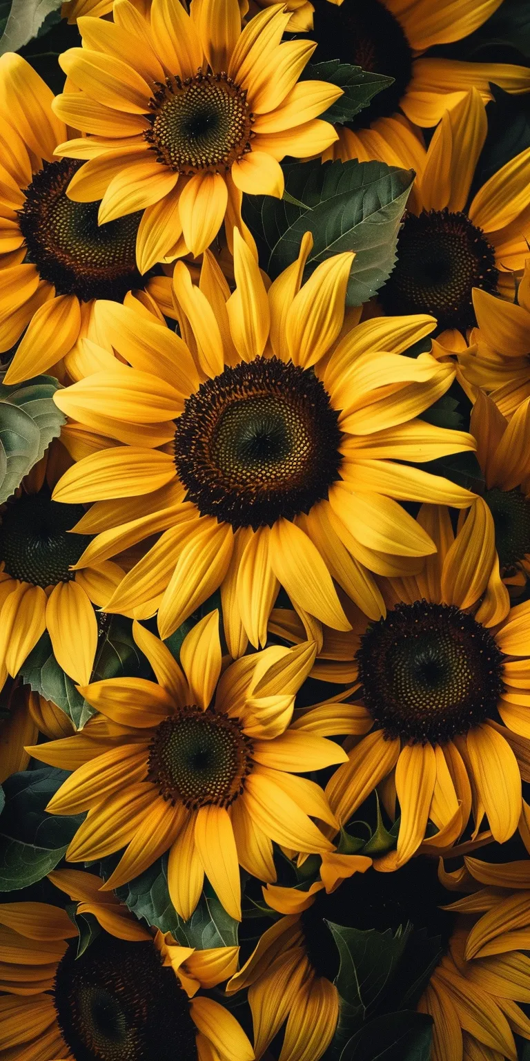 sunflower wallpaper sunflower, yellow, solar, wall, unsplash