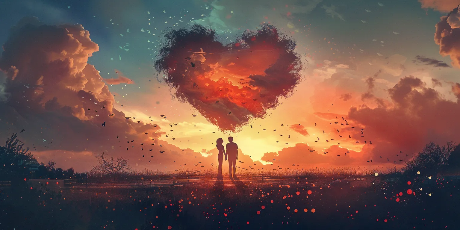 love wallpaper romantic, heart, hearts, 2560x1440, 3840x1080