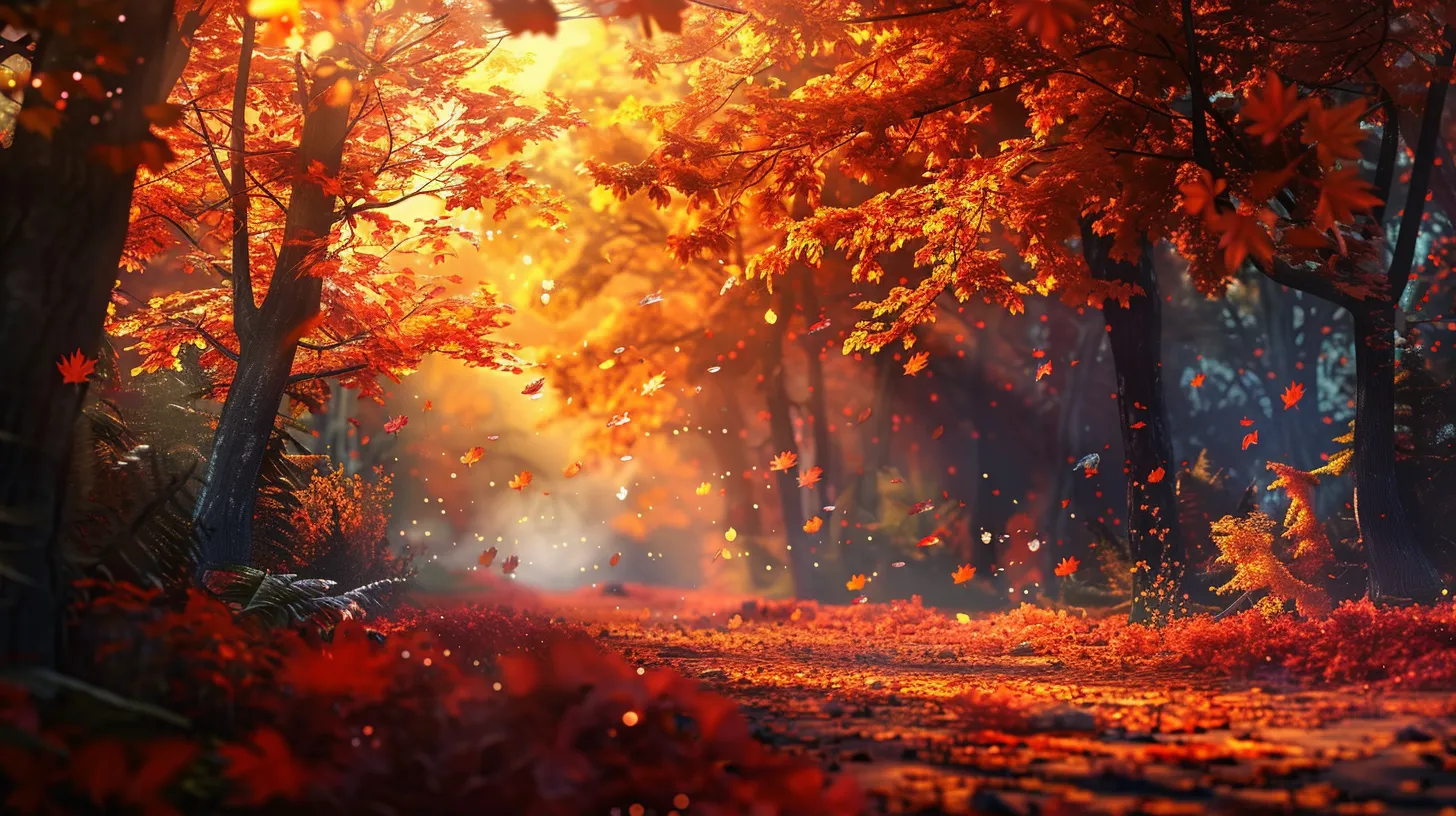 fall wallpapers aesthetic, wallpaper style, 4K  16:9