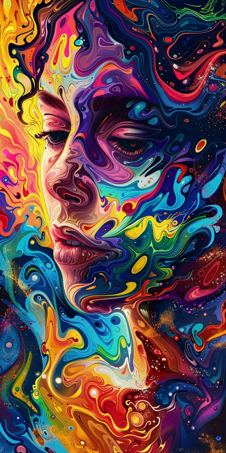 trippy wallpaper psychedelic, galaxy, universe, illusion, aura