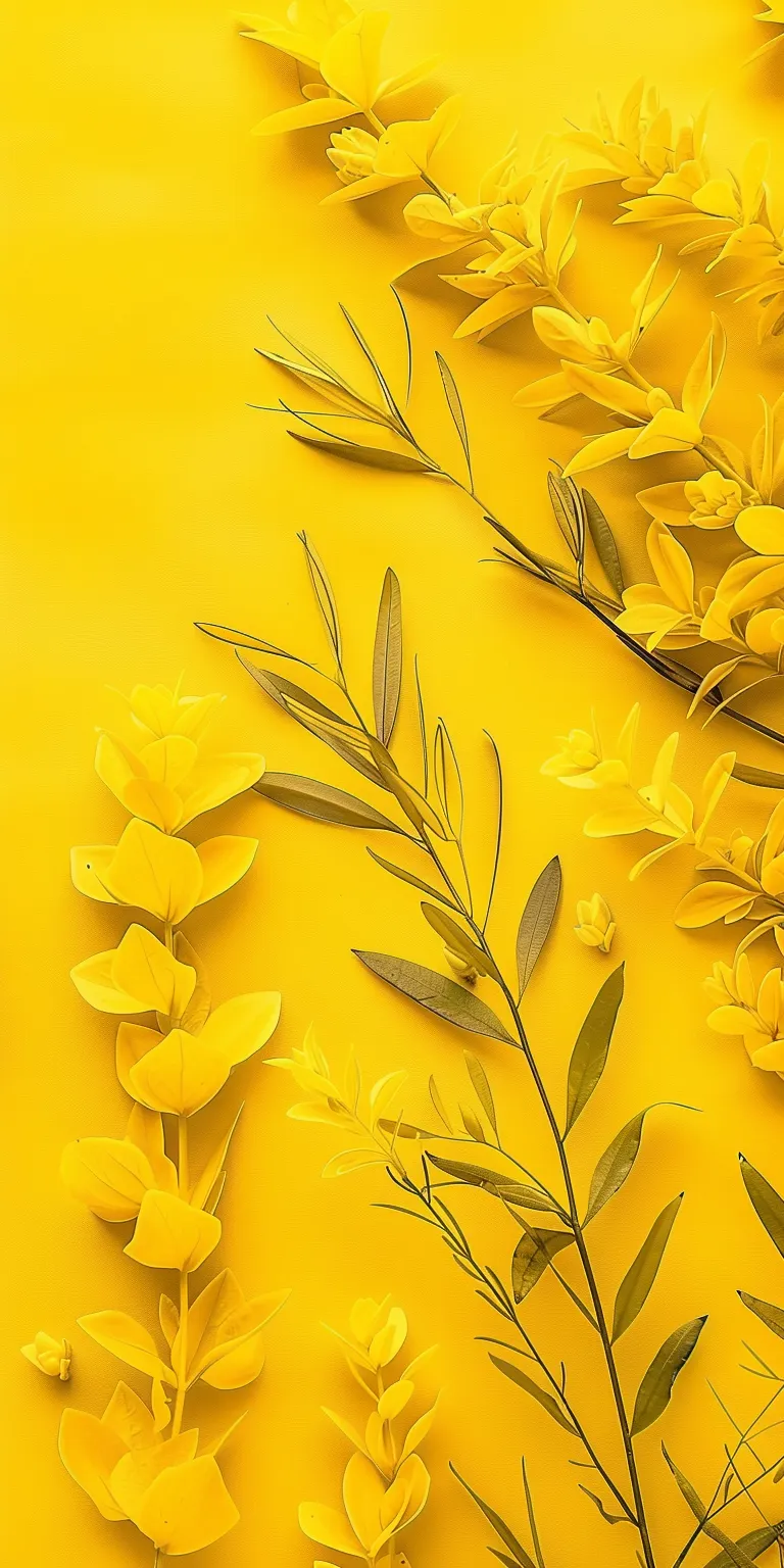 yellow wallpapers for iphone, wallpaper style, 4K  1:2