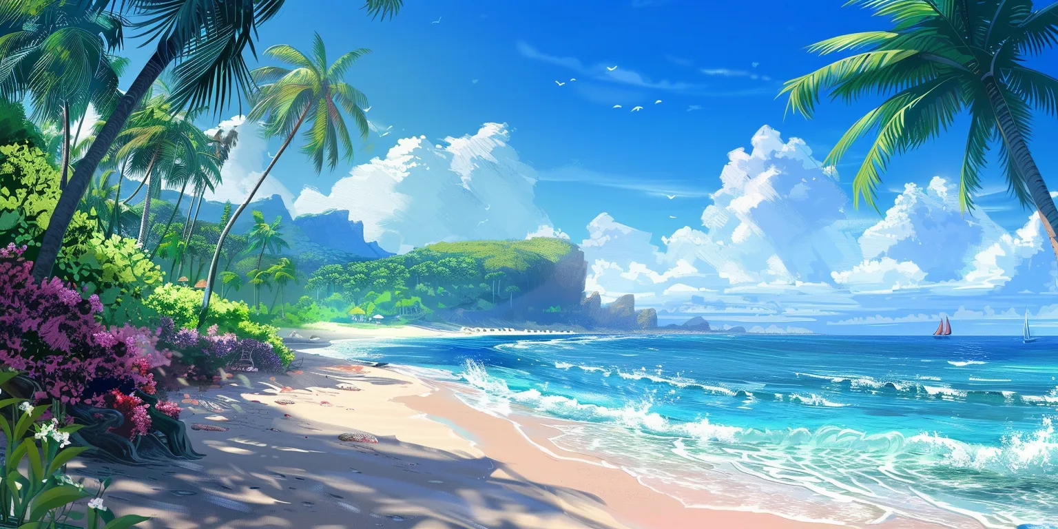 summer wallpapers for computer, wallpaper style, 4K  2:1